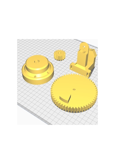 900 Derece Direksiyon Seti 3D Baskı