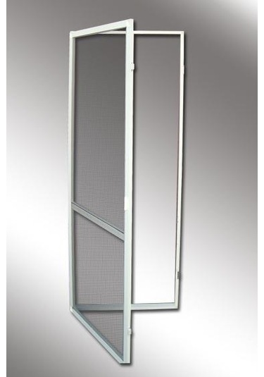 Menteşeli Beyaz Kapı Sinekliği En: 0-100cm, Boy: 0-210cm