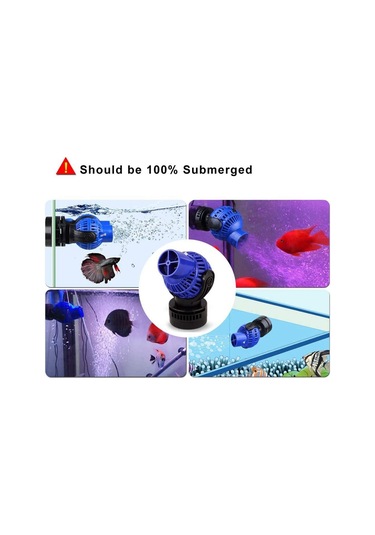 Våg Pump 4000l/h 6watt Våggenerator Cirkulationspump För Akvarium 60 8