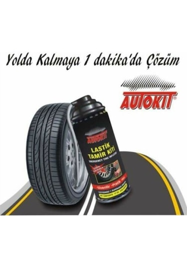 Acil Lastik Şişirici Lastik Tamir Spreyi Kiti 450 Ml