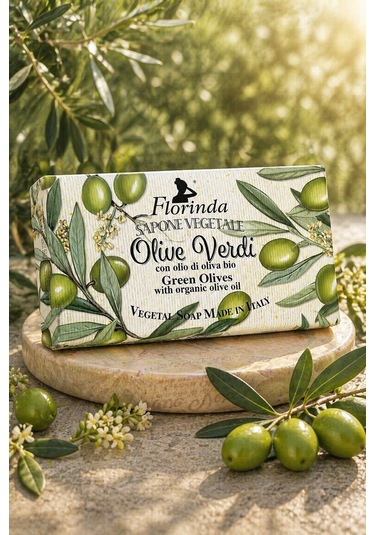 Florinda Organik Zeytinyağı Bitkisel Katı Sabun 100 G