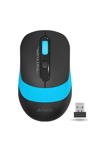 A4 Tech Fg10 Mavı 2.4g Nano 2000dpı Kablosuz Mouse 001