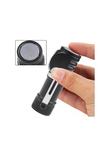 Yaozixa 6603 P8 Led El Feneri, Type-c Şarjlı, 500-600 Lumens, 100-200m Menzil, Manyetik Ve Kalem Klasörlü, Hafif Ve Taşınabilir, Ipx4 Su Geçirmez