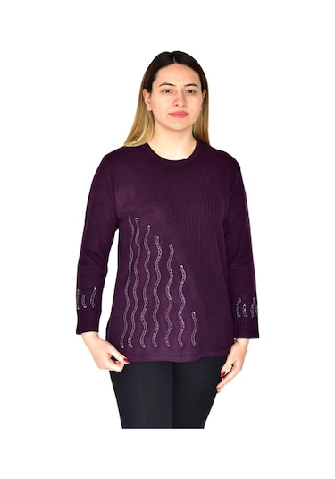 Kadın Triko Kazak Bgl-st03374 001