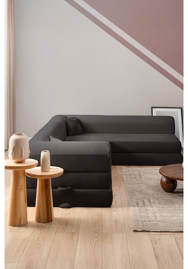 Eco Legom Korner Yıkanabilir Tamamen Sünger Antrasit