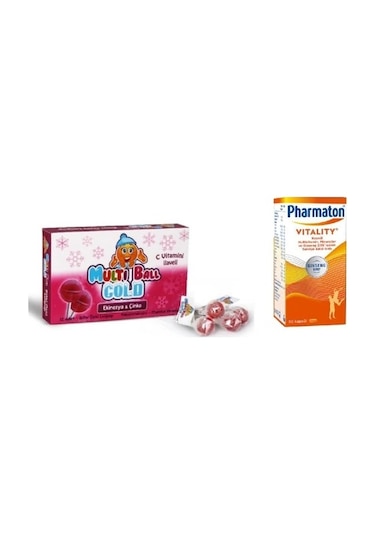 Multi Ball Cold Lolipop Ekinezya Çinko 12 Adet+pharmaton
