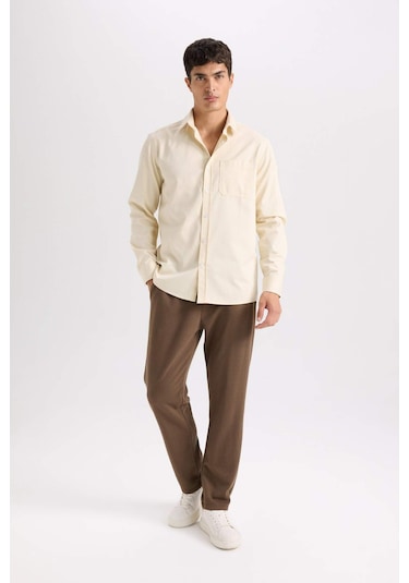 DeFacto Regular Fit Eşofman Altı Beli Bağcıklı Cep Detaylı Düz Paça D9701AX24AUKH154