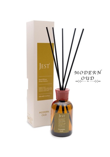 Jest Modern Oud Bambu Çubuklu Oda Ortam Kokusu 100 Ml