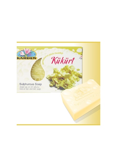 Karden Doğal Katı Kükürt Sabunu 150 G