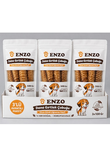 Enzo Dana Gırtlak Çubuğu Avantaj Paket 3x100 Gr.