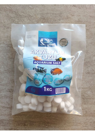 Akvaryum Tuzu 1 Kg, 5 Adet Fırsat Ürünü