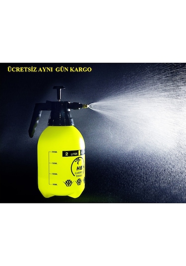 İlaç Pompası 2 Litre Temizlik İlaçlama El Pompası Hb Garden Tools