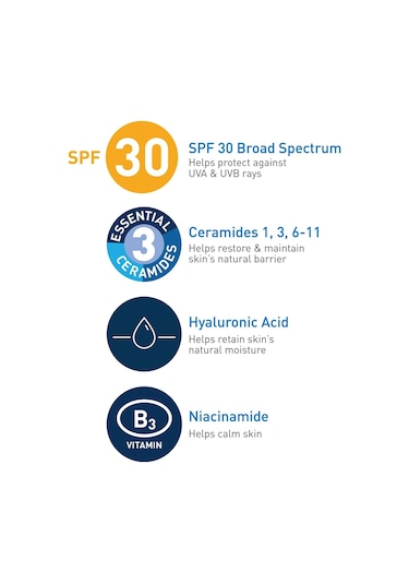 Cerave Yüz Nemlendirici Gündüz Losyonu SPF30 89 ML
