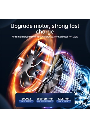 Artfulabode Yatak, Taşınabilir Şişme Şişirme/indirme, Şişirme Pompası Nozul Kablosuz İlaveli Hızlı Havuz Geeroyoo Çift Botu, 6000pa - Cf