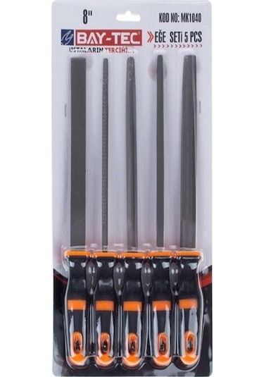 Baytec Eğe Seti 5 Parça 8x Mk1040 0763