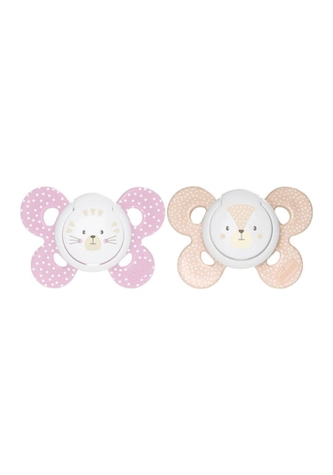 Chicco Physioforma Comfort Silikon Emzik 6-16 Ay 2'li 00074933110000_MULTI_3 Pembe