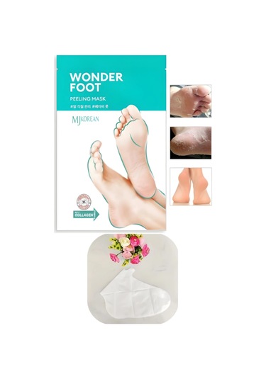Wonder Foot Soyulabilir Ayak Maskesi 50ml Çatlak Ve Ölü Deri İçin Yoğun Peeling Bakım