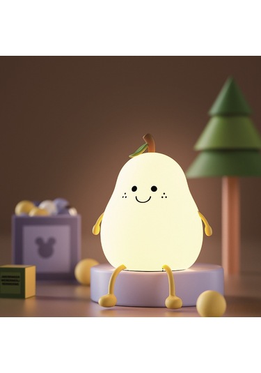 Yifomall Çocuklar İçin Silikon Uyku Lambası - 7 Renkli Mod Ve Zamanlayıcı Kapatma Özelliği, Sevimli Hediye Seçeneği Diğer