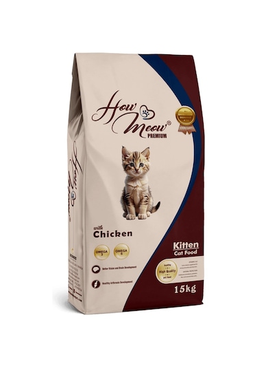How Meow Yavru Kedi Kuru Maması Tavuklu - 15 Kg