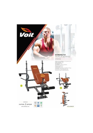 Voit Strength Ağırlık Sehpası 001
