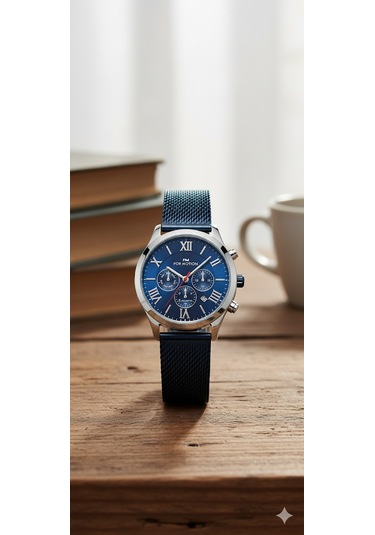 For Motion Erkek Kol Saati Gümüş Renk, Mavi Kadran - B01212a.m, 2 Yıl Garantili Gümüş For Motion Erkek Kol Saati Gümüş Renk, Mavi Kadran - B01212a.m, 2 Yıl Garantili Gümüş