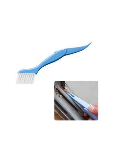 Fosenze Buzdolabı Ve Klima Temizlik Seti: Katlanır Mavi Fırça Ve Metal Kanat Tarağı İkili Paket