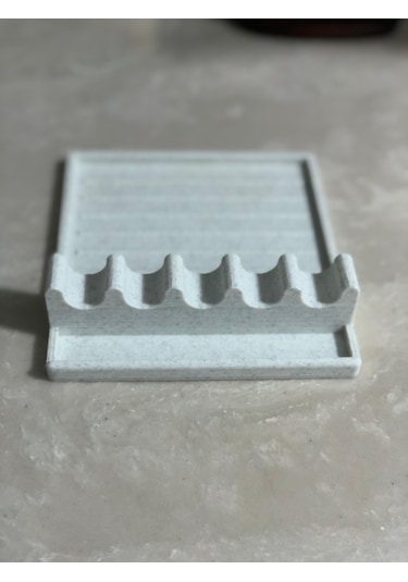 5 Bölmeli Tezgah Üstü Kirli Kaşıklık