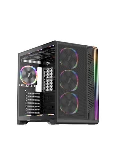 1st Player Vt7 Siyah 850w 80+ Sılver Atx 3.1 Argb 4x12cm Fan Temperli Cam Usb 3.0 Atx Kasa