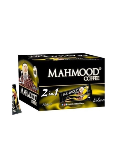 Mahmood Coffee 2si1 Arada Otobüs ikramlık Hazır Kahve 6 Gr 72 Adet