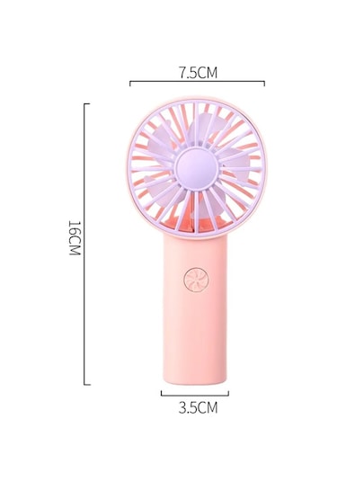 Mini Fan Usb Vantilatör El Fanı Taşınabilir Vantilatör Şarjlı 1202