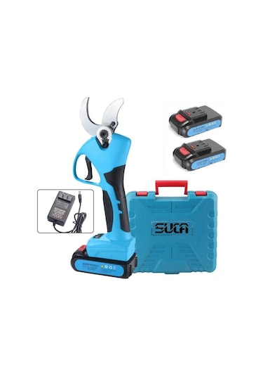 Suca Sc 8605 Akülü Şarjlı Budama Makası 40 Mm 2 Akülü