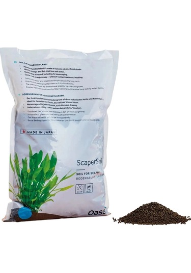 Oase Scaperline Soil 9 Lt Black Aktif Toprak