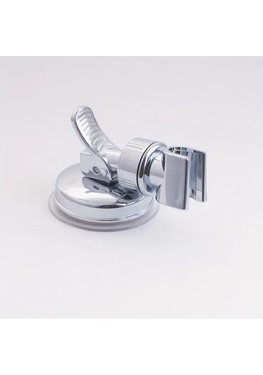 Oldfriend Gümüş 360 Derece Ayarlanabilir Kendinden Yapışkanlı Duş Başlığı Tutucu Diğer