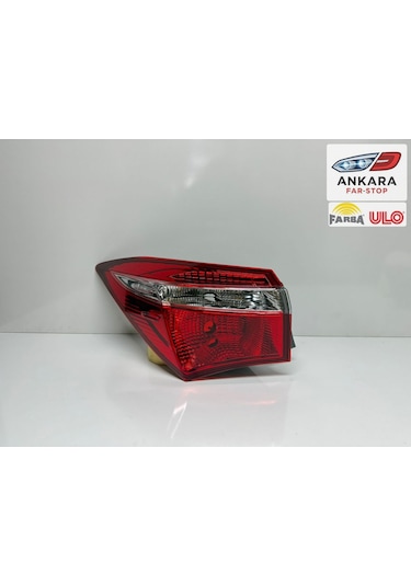 Toyota Corolla 2013 - 2015 Stop Lambası Sol Dış  Farba - Ulo -