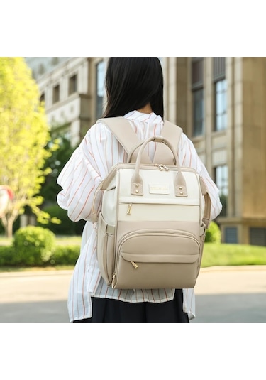 Wangxi Haki Çocuk Bezi Çantası Büyük Kapasiteli Şişe Ve Temel Eşyalar İçin Ebeveyn Çanta Haki