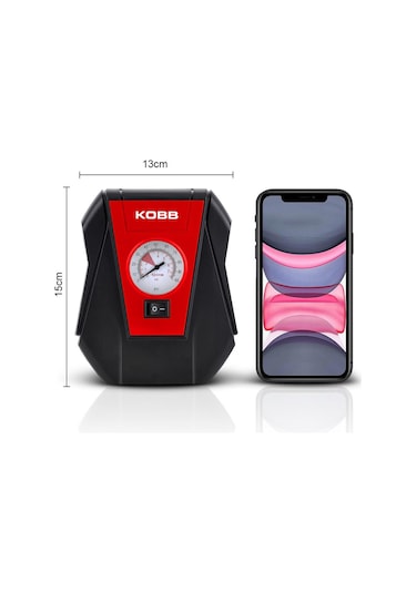 Kobb Kb100 12volt 100 Psı Analog Göstergeli Hava Lastik Şişirme P