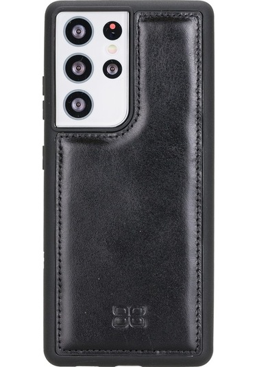Bouletta Samsung Galaxy S21 Ultra Uyumlu Deri Arka Kapak RST1