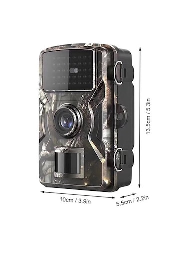 Nivego Fotokapan Kamera 12mp 1080p Doğa Ve Outdoor Gece Görüşlü K Yeşil