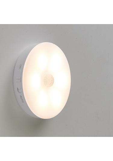 Xurunkeji Puck Light Led Hareket Sensörlü Dolap Işıkları Usb Şarj Edilebilir Dolap Altı Tezgah Aydınlatma Gece Lambası Sıcak Beyaz 6 Adet Beyaz Xurunkeji Puck Light Led Hareket Sensörlü Dolap Işıkları Usb Şarj Edilebilir Dolap Altı Tezgah Aydınlatma Gece Lambası Sıcak Beyaz 6 Adet Beyaz