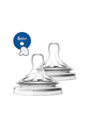 Philips Avent Scf046/27 Natural 6M+ Y Kesim Biberon Emziği 2'Li
