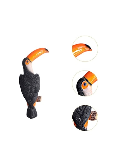 Pazly Tukan Suntek Stil-b Sarmalayıcı Reçineli Dekoratif Bahçe Ağacı