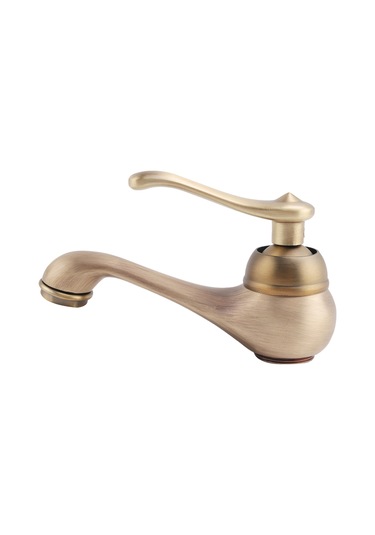 Xurunkeji Banyo Lavabo Lavabo Musluğu Antik Pirinç Musluk Bakır Musluk Bakır