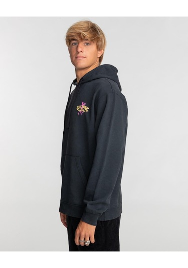 Billabong Lızards Po Ww Erkek Sweat Ebysf00130-blk Füme