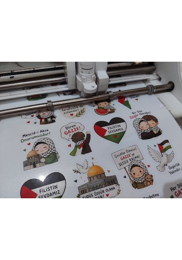 Filistin Temalı Sticker