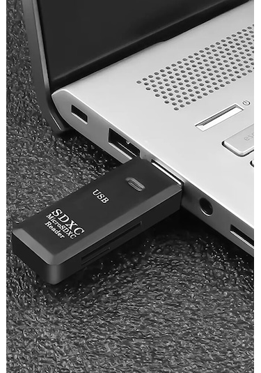 2in1 Usb 3.0 Micro Sd Hafıza Kartı - Tf Kart Okuyucu Hub Adaptör
