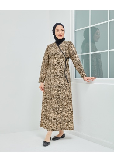 Aysun Tekstil Sabahlık Model Namaz Elbisesi Çok Renkli