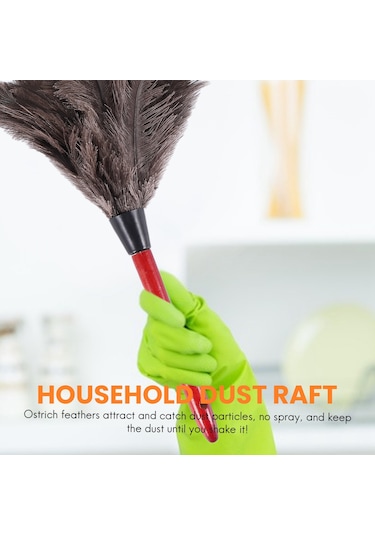 Devekuşu Temizleme Tüyü Silgi Devekuşu Silgi Devekuşu Tüyü Silgi Yumuşak Tüyler Silgi Mobilyadan Çeşitli İşlerin Vantilatör Kanatlarına Fotoğraf Rengi