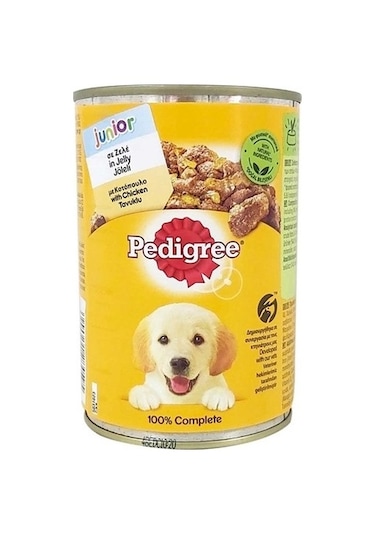 Pedigree Jöle İçinde Tavuklu Yavru Köpek Konservesi 400 G