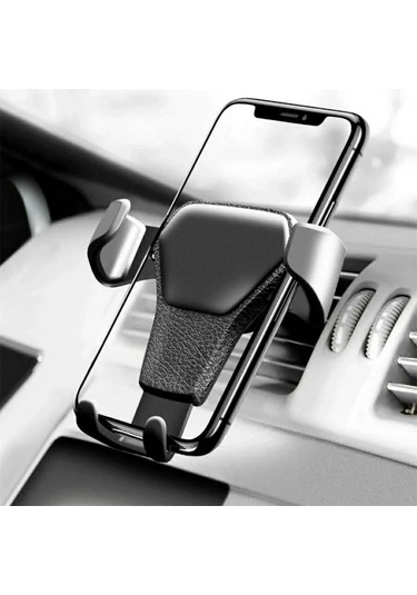 Buffer Araç İçi Klima Izgarasına Takılabilen Plastik Oto Telefon Tutucu Gravity