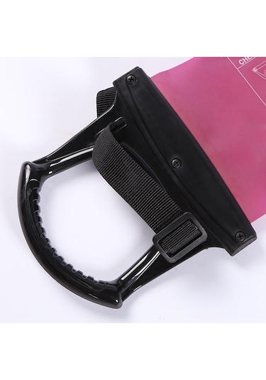 Aurora Lateks Yogaçekme Kemeri Fiziki Ekipmanlar Pembe